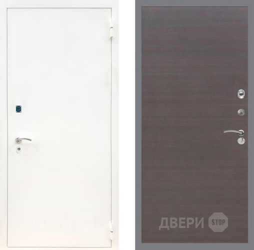 Дверь Рекс (REX) 1А Белая шагрень GL венге поперечный в Павловском Посаде