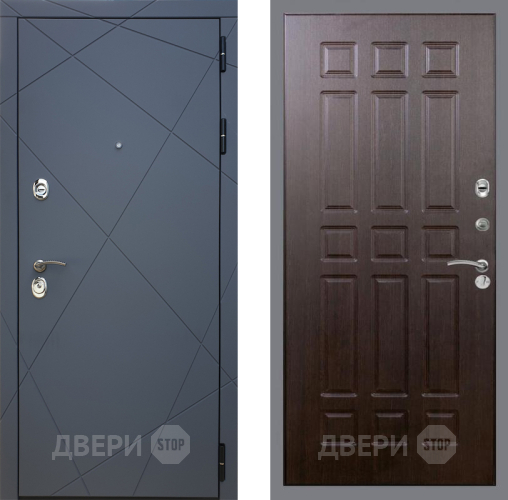 Входная металлическая Дверь Рекс (REX) 13 Силк Титан FL-33 Венге в Павловском Посаде