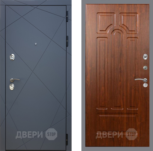 Входная металлическая Дверь Рекс (REX) 13 Силк Титан FL-58 Морёная берёза в Павловском Посаде