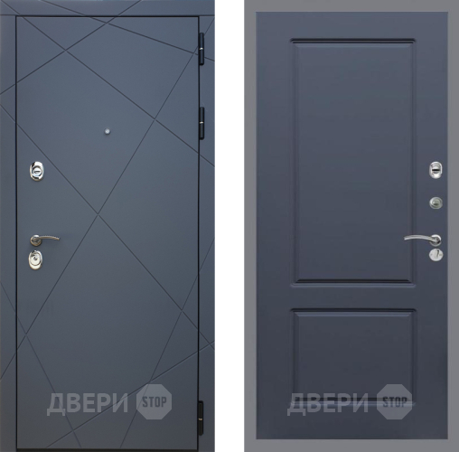 Входная металлическая Дверь Рекс (REX) 13 Силк Титан FL-117 Силк титан в Павловском Посаде
