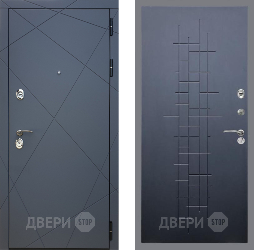 Дверь Рекс (REX) 13 Силк Титан FL-289 Ясень черный в Павловском Посаде