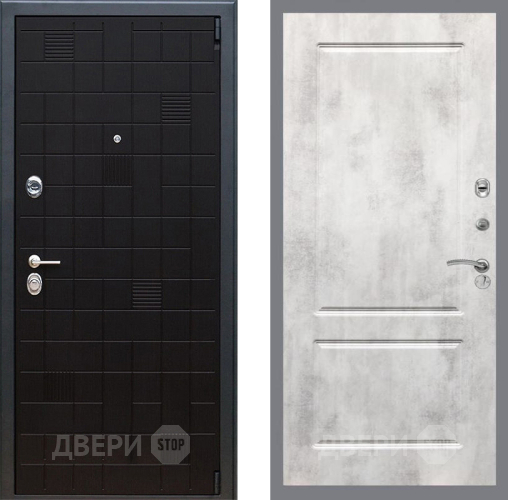 Входная металлическая Дверь Рекс (REX) 12 FL-117 Бетон светлый в Павловском Посаде