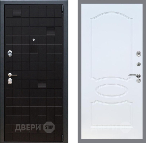 Входная металлическая Дверь Рекс (REX) 12 FL-128 Белый ясень в Павловском Посаде