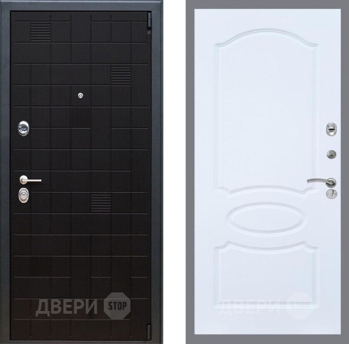 Входная металлическая Дверь Рекс (REX) 12 FL-128 Силк Сноу в Павловском Посаде