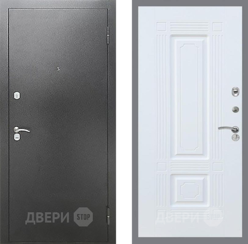 Входная металлическая Дверь Рекс (REX) Сити FL-2 Силк Сноу в Павловском Посаде