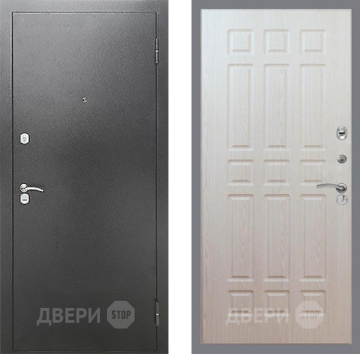 Входная металлическая Дверь Рекс (REX) Сити FL-33 Беленый дуб в Павловском Посаде