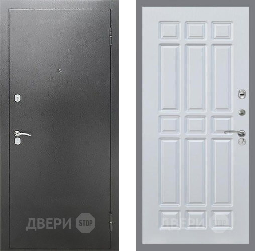 Дверь Рекс (REX) Сити FL-33 Белый ясень в Павловском Посаде