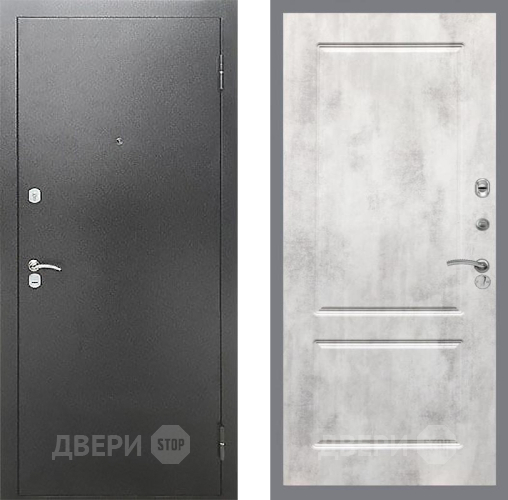 Входная металлическая Дверь Рекс (REX) Сити FL-117 Бетон светлый в Павловском Посаде
