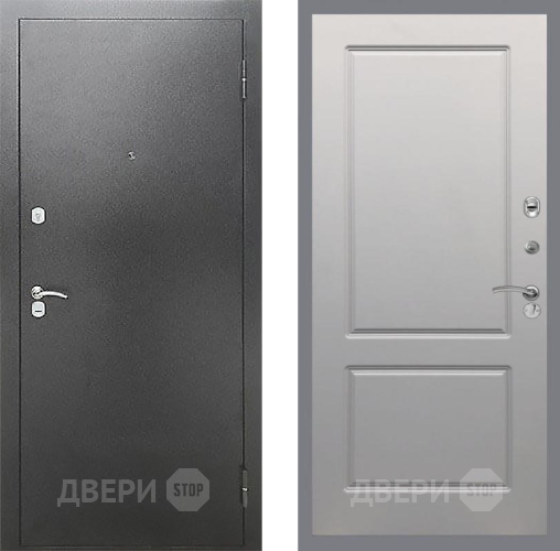 Входная металлическая Дверь Рекс (REX) Сити FL-117 Грей софт в Павловском Посаде