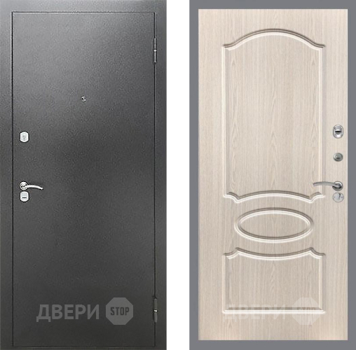 Входная металлическая Дверь Рекс (REX) Сити FL-128 Беленый дуб в Павловском Посаде