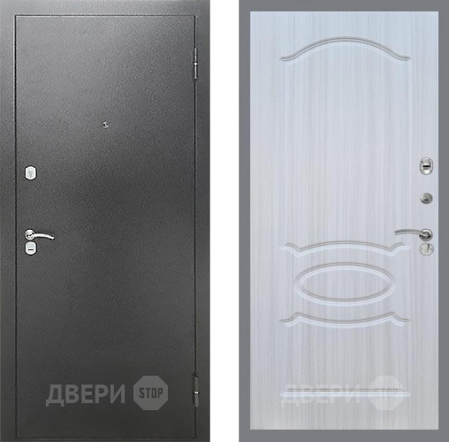 Входная металлическая Дверь Рекс (REX) Сити FL-128 Сандал белый в Павловском Посаде