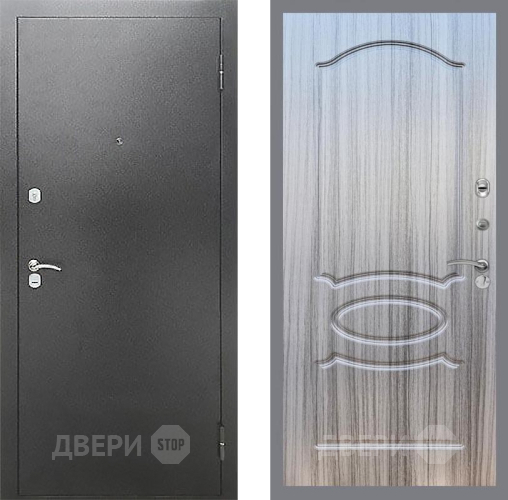 Входная металлическая Дверь Рекс (REX) Сити FL-128 Сандал грей в Павловском Посаде