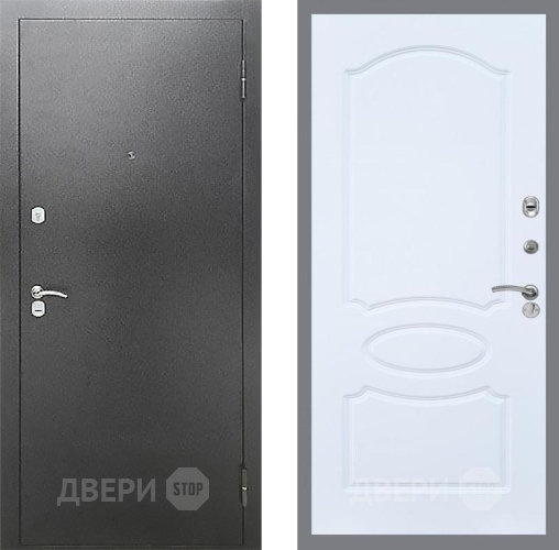 Входная металлическая Дверь Рекс (REX) Сити FL-128 Силк Сноу в Павловском Посаде