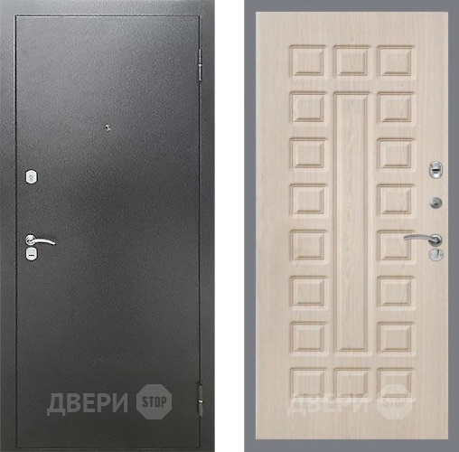 Входная металлическая Дверь Рекс (REX) Сити FL-183 Беленый дуб в Павловском Посаде
