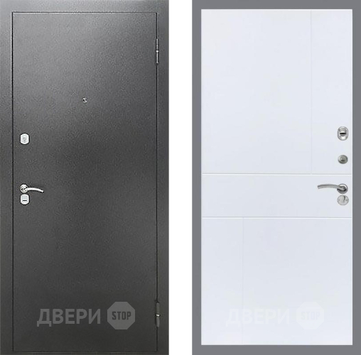 Входная металлическая Дверь Рекс (REX) Сити FL-290 Силк Сноу в Павловском Посаде