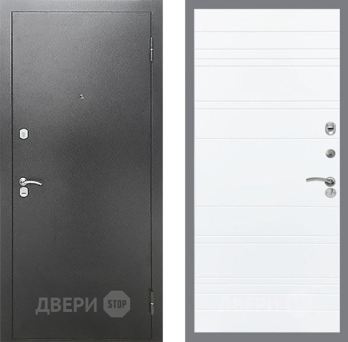 Дверь Рекс (REX) Сити Line Силк Сноу в Павловском Посаде