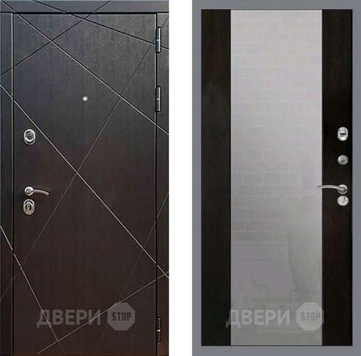 Дверь Рекс (REX) 13 Венге СБ-16 Зеркало Венге в Павловском Посаде