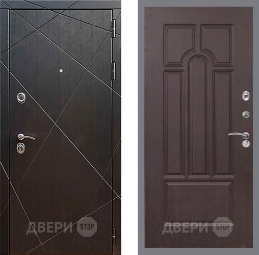 Входная металлическая Дверь Рекс (REX) 13 Венге FL-58 Венге в Павловском Посаде
