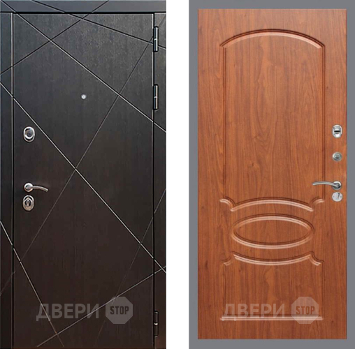 Входная металлическая Дверь Рекс (REX) 13 Венге FL-128 Морёная берёза в Павловском Посаде