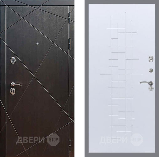 Дверь Рекс (REX) 13 Венге FL-289 Белый ясень в Павловском Посаде