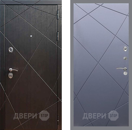 Входная металлическая Дверь Рекс (REX) 13 Венге FL-291 Силк титан в Павловском Посаде