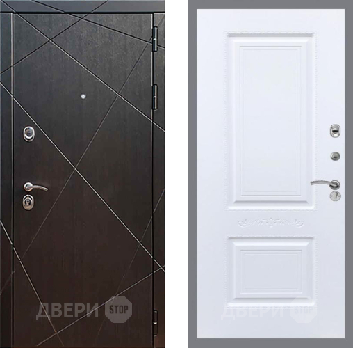 Дверь Рекс (REX) 13 Венге Смальта Силк Сноу в Павловском Посаде
