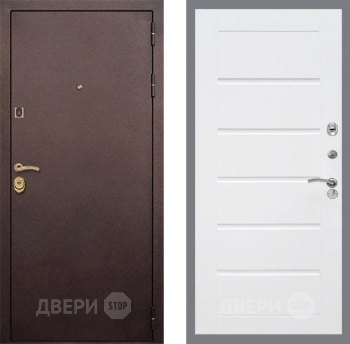 Дверь Рекс (REX) Лайт 3К Сити Белый ясень в Павловском Посаде