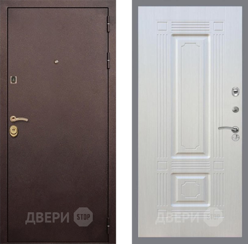 Входная металлическая Дверь Рекс (REX) Лайт 3К FL-2 Лиственница беж в Павловском Посаде