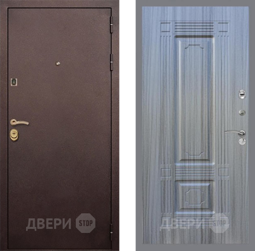 Входная металлическая Дверь Рекс (REX) Лайт 3К FL-2 Сандал грей в Павловском Посаде