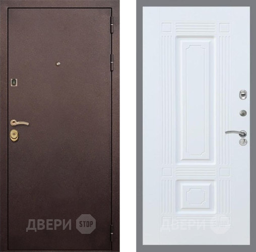 Входная металлическая Дверь Рекс (REX) Лайт 3К FL-2 Силк Сноу в Павловском Посаде