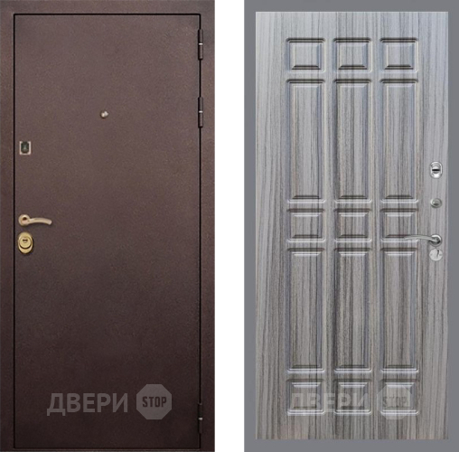 Входная металлическая Дверь Рекс (REX) Лайт 3К FL-33 Сандал грей в Павловском Посаде
