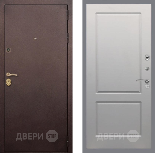 Входная металлическая Дверь Рекс (REX) Лайт 3К FL-117 Грей софт в Павловском Посаде