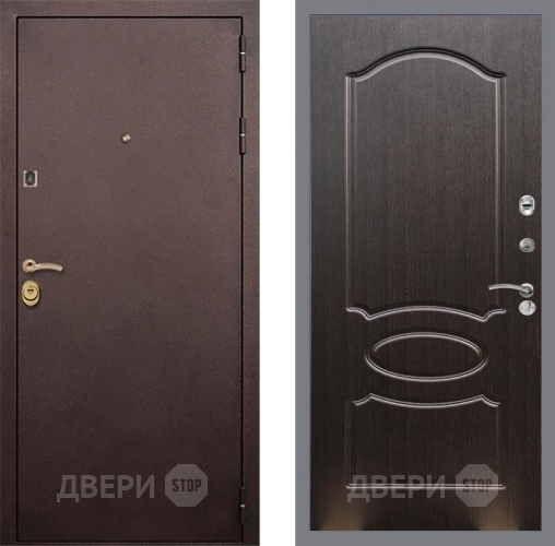 Входная металлическая Дверь Рекс (REX) Лайт 3К FL-128 Венге светлый в Павловском Посаде
