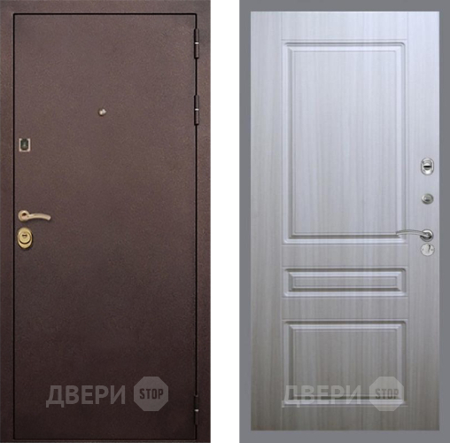 Входная металлическая Дверь Рекс (REX) Лайт 3К FL-243 Сандал белый в Павловском Посаде