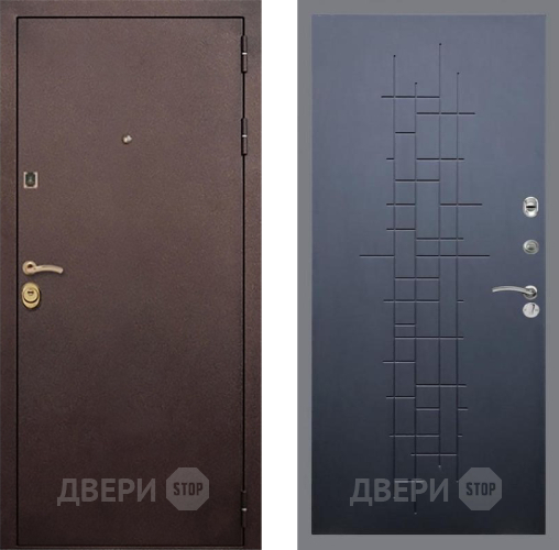 Входная металлическая Дверь Рекс (REX) Лайт 3К FL-289 Ясень черный в Павловском Посаде