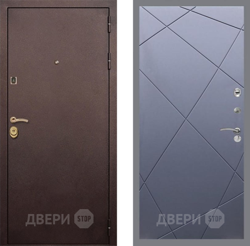 Входная металлическая Дверь Рекс (REX) Лайт 3К FL-291 Силк титан в Павловском Посаде