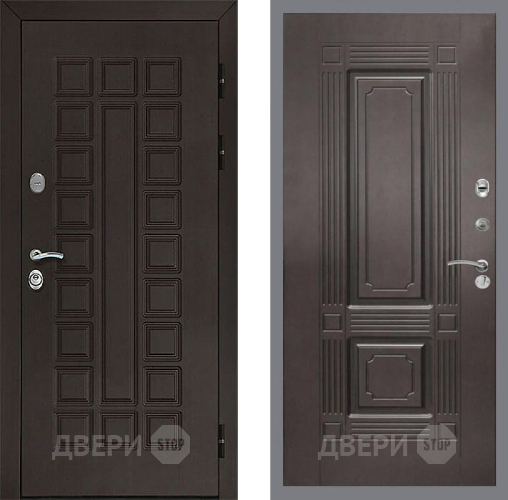 Входная металлическая Дверь Рекс (REX) Сенатор 3К FL-2 Венге в Павловском Посаде