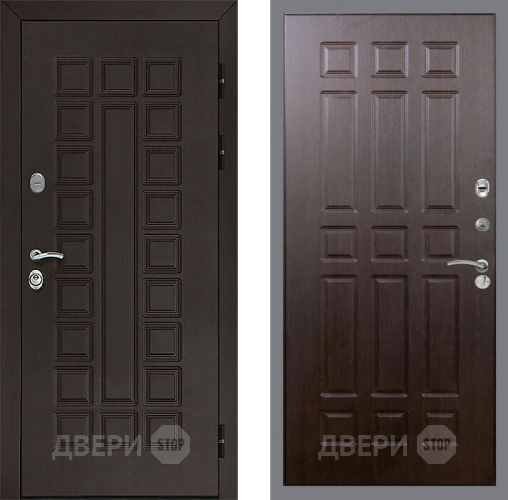 Входная металлическая Дверь Рекс (REX) Сенатор 3К FL-33 Венге в Павловском Посаде