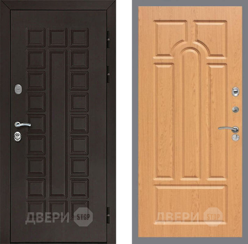 Входная металлическая Дверь Рекс (REX) Сенатор 3К FL-58 Дуб в Павловском Посаде