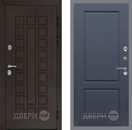 Входная металлическая Дверь Рекс (REX) Сенатор 3К FL-117 Силк титан в Павловском Посаде
