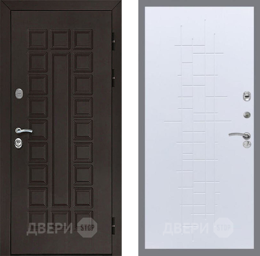 Дверь Рекс (REX) Сенатор 3К FL-289 Белый ясень в Павловском Посаде