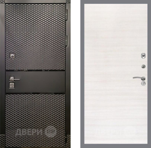 Входная металлическая Дверь Рекс (REX) 15 Черный Кварц GL Акация в Павловском Посаде