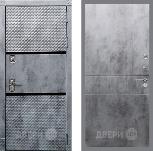 Входная металлическая Дверь Рекс (REX) 15 Бетон Темный FL-290 Бетон темный в Павловском Посаде