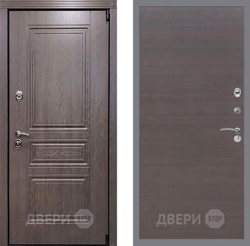 Входная металлическая Дверь Рекс (REX) Премиум-S GL венге поперечный в Павловском Посаде