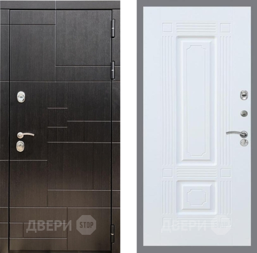 Входная металлическая Дверь Рекс (REX) 20 FL-2 Силк Сноу в Павловском Посаде
