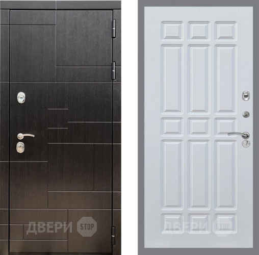 Входная металлическая Дверь Рекс (REX) 20 FL-33 Белый ясень в Павловском Посаде