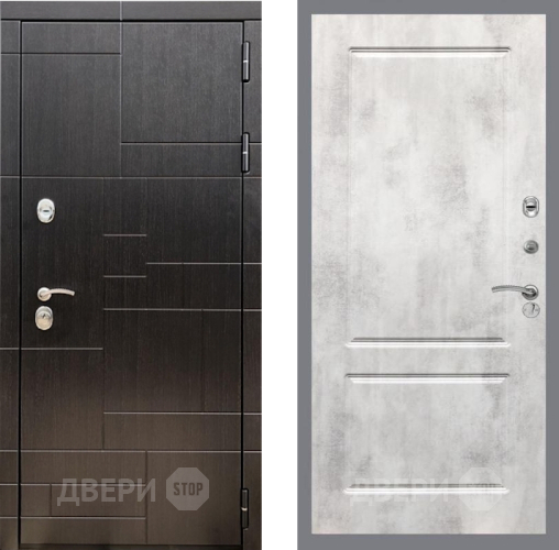 Входная металлическая Дверь Рекс (REX) 20 FL-117 Бетон светлый в Павловском Посаде