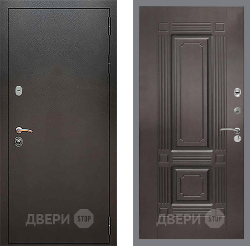 Входная металлическая Дверь Рекс (REX) 5 Серебро Антик FL-2 Венге в Павловском Посаде