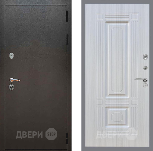 Входная металлическая Дверь Рекс (REX) 5 Серебро Антик FL-2 Сандал белый в Павловском Посаде