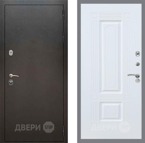 Входная металлическая Дверь Рекс (REX) 5 Серебро Антик FL-2 Силк Сноу в Павловском Посаде